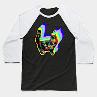 NOT JUST A COMMON CAT .  UNIQUE WITH LAYERS. Baseball T-Shirt